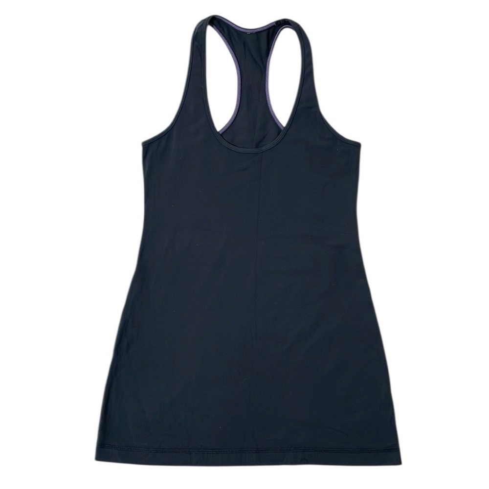 Lululemon Cool Racerback (First Release) light luon tank top. Size 6. Grey.